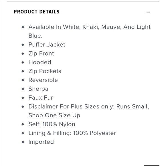 Split Second Reversible Puffer - Picture 6 of 6